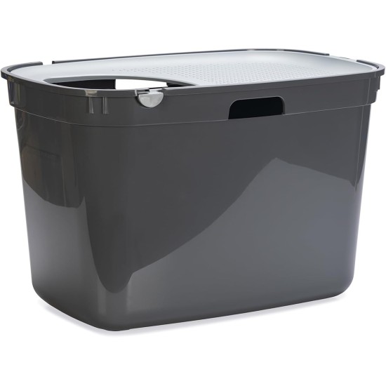 Karlie Eco Top Cat Litter Tray 59 x 39 x 38 cm Grey Karlie Eco Top Cat Litter Tray 59 x 39 x 38 cm Grey