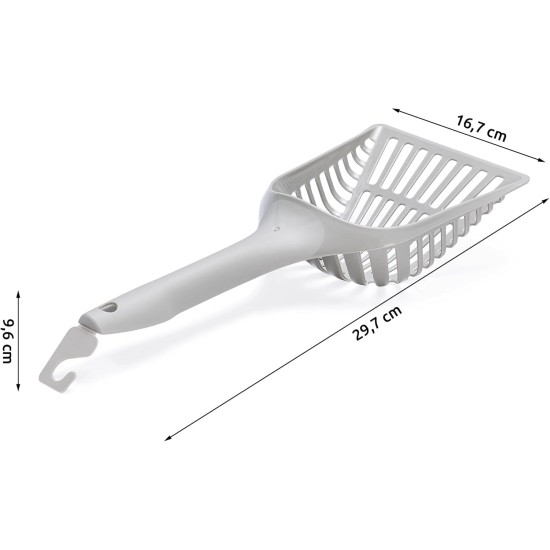 Karlie Handy Eco 522874 Cat Litter Scoop L 16.7 W 9.6 H 29.7 cm Grey Karlie Handy Eco 522874 Cat Litter Scoop L 16.7 W 9.6 H 29.7 cm Grey