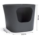 Karlie Lotus Eco 522869 Cat Litter Tray L 54.4 W 43.9 H 40.5 cm Grey Karlie Lotus Eco 522869 Cat Litter Tray L 54.4 W 43.9 H 40.5 cm Grey
