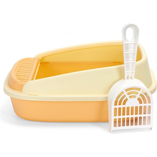 Katzentoilette mit Schaufel, kompaktes Design, einfache Reinigung und Geruchskontrollsystem; ideal für die Pflege und Hygiene von Haustieren. Katzentoilette mit Schaufel, kompaktes Design, einfache Reinigung und Geruchskontrollsystem; ideal für die Pflege und Hygiene von Haustieren.