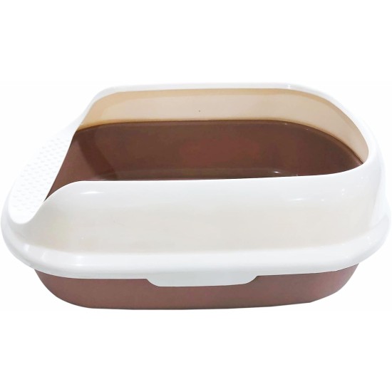 Katzentoilette mit Schaufel und hygienischem Design, ideal für die Sauberkeit und den Komfort Ihres Haustiers. Katzentoilette mit Schaufel und hygienischem Design, ideal für die Sauberkeit und den Komfort Ihres Haustiers.