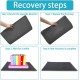 Kaxionage cat litter mat large size 76 x 61 cm cat litter tray underlay honeycomb design cat litter mat waterproof double layer design honeycomb mat Kaxionage cat litter mat large size 76 x 61 cm cat litter tray underlay honeycomb design cat litter mat waterproof double layer design honeycomb mat