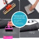 Kaxionage cat litter mat large size 76 x 61 cm cat litter tray underlay honeycomb design cat litter mat waterproof double layer design honeycomb mat Kaxionage cat litter mat large size 76 x 61 cm cat litter tray underlay honeycomb design cat litter mat waterproof double layer design honeycomb mat