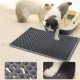 Kaxionage cat litter mat large size 76 x 61 cm cat litter tray underlay honeycomb design cat litter mat waterproof double layer design honeycomb mat Kaxionage cat litter mat large size 76 x 61 cm cat litter tray underlay honeycomb design cat litter mat waterproof double layer design honeycomb mat