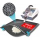 Kaxionage cat litter mat large size 76 x 61 cm cat litter tray underlay honeycomb design cat litter mat waterproof double layer design honeycomb mat Kaxionage cat litter mat large size 76 x 61 cm cat litter tray underlay honeycomb design cat litter mat waterproof double layer design honeycomb mat
