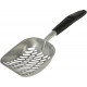 Kerbl Pet Litter Scoop Aluminium Black 35 x 14 cm with Plastic Handle Kerbl Pet Litter Scoop Aluminium Black 35 x 14 cm with Plastic Handle