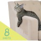 Kitty City Cat Litter Scoop, Non-Stick Scoop, Cat Litter, Corrugated Paper, Cat Scratching