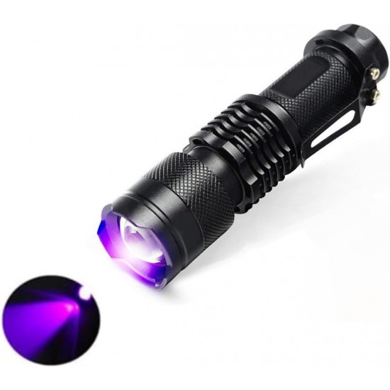 LED U-V Flashlight Black Light U-V LED Flashlight 395nm Pet Urine Stain Detector Spot Detector on Clothes, Carpets or Rugs LED U-V Flashlight Black Light U-V LED Flashlight 395nm Pet Urine Stain Detector Spot Detector on Clothes, Carpets or Rugs