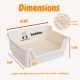 Large Rabbit Cat Litter Tray with Plastic Grid and Tilt Tray, Safe for Rabbit Feet, Pet Waste Station for Rabbit Supplies - Rabbit Cage Accessories, Cage Hooks for Corner Cat Litter Tray Training Large Rabbit Cat Litter Tray with Plastic Grid and Tilt Tray, Safe for Rabbit Feet, Pet Waste Station for Rabbit Supplies - Rabbit Cage Accessories, Cage Hooks for Corner Cat Litter Tray Training