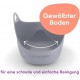 Litter Genie LitterBox Grey Cat Litter Tray Elegant and Practical Design Easy Emptying Includes Scoop
