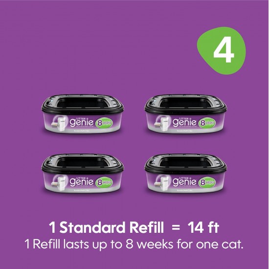 Litter Genie Refill (4 Pack) Litter Genie Refill (4 Pack)