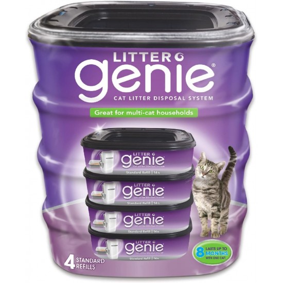 Litter Genie Refill (4 Pack) Litter Genie Refill (4 Pack)