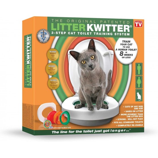 Litter Kwitter Cat Toilet Training System Litter Kwitter Cat Toilet Training System