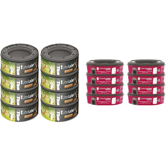 Litter Locker 2, 8 Pack of Refill Cartridges Litter Locker 2, 8 Pack of Refill Cartridges
