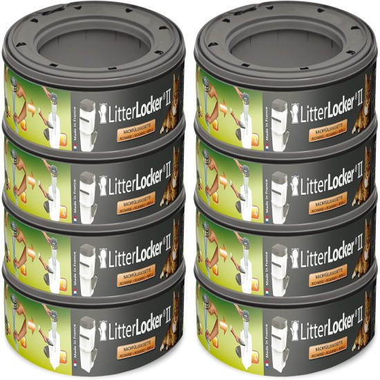Litter Locker 2, 8 Pack of Refill Cartridges