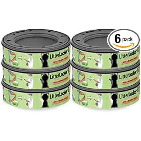 LitterLocker II Cat Round Refill Set of 6 LitterLocker II Cat Round Refill Set of 6