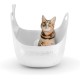 LitterLocker LitterBox Grey Cat Litter Tray Elegant and Practical Design Easy Emptying Includes Scoop LitterLocker LitterBox Grey Cat Litter Tray Elegant and Practical Design Easy Emptying Includes Scoop