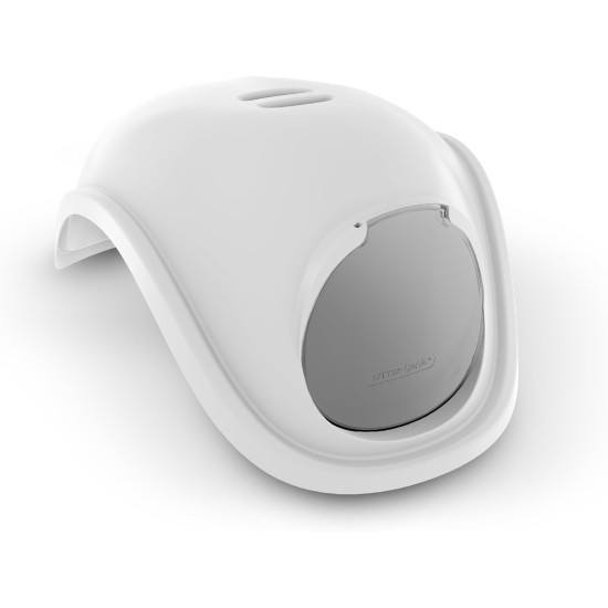 LitterLocker LitterBox Grey Cat Litter Tray Elegant and Practical Design Easy Emptying Includes Scoop LitterLocker LitterBox Grey Cat Litter Tray Elegant and Practical Design Easy Emptying Includes Scoop