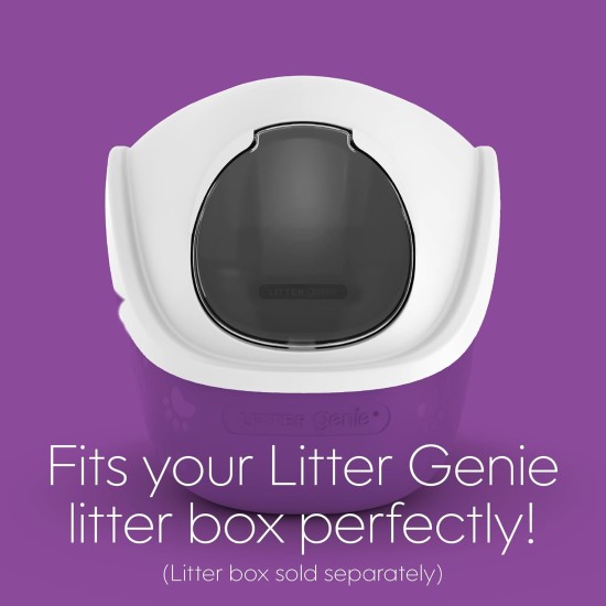 LitterLocker LitterBox Grey Cat Litter Tray Elegant and Practical Design Easy Emptying Includes Scoop LitterLocker LitterBox Grey Cat Litter Tray Elegant and Practical Design Easy Emptying Includes Scoop