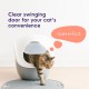 LitterLocker LitterBox Grey Cat Litter Tray Elegant and Practical Design Easy Emptying Includes Scoop LitterLocker LitterBox Grey Cat Litter Tray Elegant and Practical Design Easy Emptying Includes Scoop