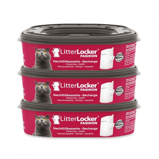 LitterLocker LitterLocker Fashion Refills Pack of 3 LitterLocker LitterLocker Fashion Refills Pack of 3