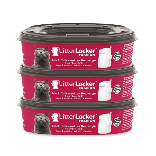 LitterLocker LitterLocker Fashion Refills Pack of 3 LitterLocker LitterLocker Fashion Refills Pack of 3