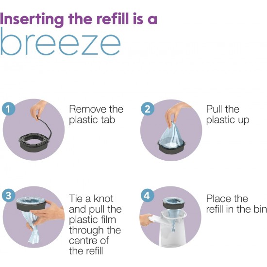 LitterLocker by Litter Genie, XL Refill Cassette, Original Special Film with Odour Barrier Guaranteed 100% Odour Protection LitterLocker by Litter Genie, XL Refill Cassette, Original Special Film with Odour Barrier Guaranteed 100% Odour Protection