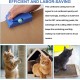 Lyreh Cardboard Cutter for Cat Scratching Boards, 3D Printed Kitten Shaped Cardboard Strip Cutter with 10 Blades Manual Cardboard Cutting Tool for Cat Lovers DIY Craft Project (Blue) Lyreh Cardboard Cutter for Cat Scratching Boards, 3D Printed Kitten Shaped Cardboard Strip Cutter with 10 Blades Manual Cardboard Cutting Tool for Cat Lovers DIY Craft Project (Blue)