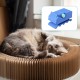 Lyreh Cardboard Cutter for Cat Scratching Boards, 3D Printed Kitten Shaped Cardboard Strip Cutter with 10 Blades Manual Cardboard Cutting Tool for Cat Lovers DIY Craft Project (Blue) Lyreh Cardboard Cutter for Cat Scratching Boards, 3D Printed Kitten Shaped Cardboard Strip Cutter with 10 Blades Manual Cardboard Cutting Tool for Cat Lovers DIY Craft Project (Blue)