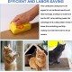 Lyreh Kartonschneider für Katzenkratzbretter mit 10 Ersatzklingen, 3D-Gedruckte Kätzchenform Handbuch Katzenkratzbaum-Karton-Schneidewerkzeug für Tierliebhaber (Schwarz) Lyreh Kartonschneider für Katzenkratzbretter mit 10 Ersatzklingen, 3D-Gedruckte Kätzchenform Handbuch Katzenkratzbaum-Karton-Schneidewerkzeug für Tierliebhaber (Schwarz)