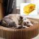 Lyreh Kartonschneider für Katzenkratzbretter mit 10 Ersatzklingen, 3D-Gedruckte Kätzchenform Handbuch Katzenkratzbaum-Karton-Schneidewerkzeug für Tierliebhaber (Schwarz) Lyreh Kartonschneider für Katzenkratzbretter mit 10 Ersatzklingen, 3D-Gedruckte Kätzchenform Handbuch Katzenkratzbaum-Karton-Schneidewerkzeug für Tierliebhaber (Schwarz)