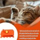 Lyreh Kartonschneider für Katzenkratzbretter mit 10 Ersatzklingen, 3D-Gedruckte Kätzchenform Handbuch Katzenkratzbaum-Karton-Schneidewerkzeug für Tierliebhaber (Schwarz) Lyreh Kartonschneider für Katzenkratzbretter mit 10 Ersatzklingen, 3D-Gedruckte Kätzchenform Handbuch Katzenkratzbaum-Karton-Schneidewerkzeug für Tierliebhaber (Schwarz)