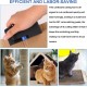 Lyreh Kartonschneider für Katzenkratzbretter mit 10 Ersatzklingen, 3D-Gedruckte Kätzchenform Handbuch Katzenkratzbaum-Karton-Schneidewerkzeug für Tierliebhaber (Schwarz) Lyreh Kartonschneider für Katzenkratzbretter mit 10 Ersatzklingen, 3D-Gedruckte Kätzchenform Handbuch Katzenkratzbaum-Karton-Schneidewerkzeug für Tierliebhaber (Schwarz)