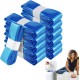 MINGRUO 12Pcs Windeleimer Nachfüllbeutel, Nachfüllbeutel für Katzenstreu, Anti Odor Windeleimer Nachfüllkassetten, Windeleimer Geruchsdicht Nachfüllkassetten für Windelbehälter Katzenstreu-Behälter