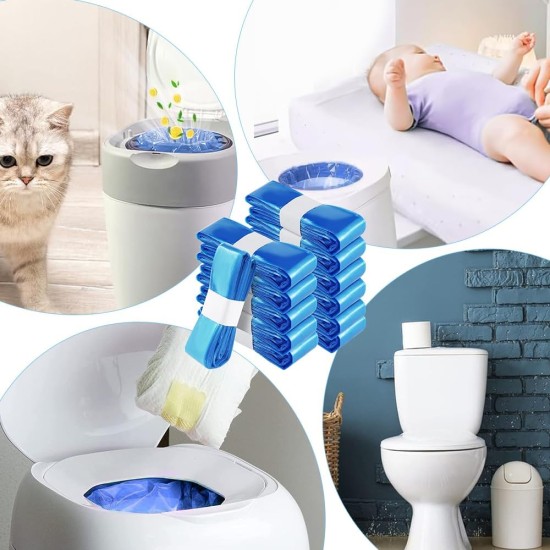 MINGRUO 12Pcs Windeleimer Nachfüllbeutel, Nachfüllbeutel für Katzenstreu, Anti Odor Windeleimer Nachfüllkassetten, Windeleimer Geruchsdicht Nachfüllkassetten für Windelbehälter Katzenstreu-Behälter MINGRUO 12Pcs Windeleimer Nachfüllbeutel, Nachfüllbeutel für Katzenstreu, Anti Odor Windeleimer Nachfüllkassetten, Windeleimer Geruchsdicht Nachfüllkassetten für Windelbehälter Katzenstreu-Behälter