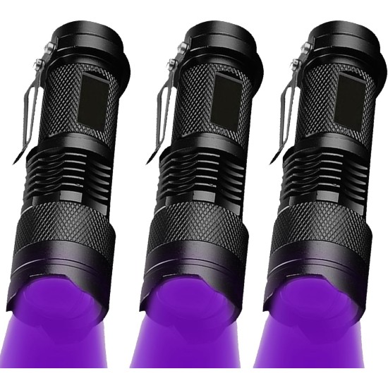MODOAO UV Flashlight, 395nm Ultraviolet Flashlight, Powerful UV Light for Home and Hotel Inspection, Blacklight Detector for Pet Urine, Stains, Bed Bugs and More, sdt103 MODOAO UV Flashlight, 395nm Ultraviolet Flashlight, Powerful UV Light for Home and Hotel Inspection, Blacklight Detector for Pet Urine, Stains, Bed Bugs and More, sdt103
