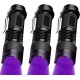 MODOAO UV Flashlight, 395nm Ultraviolet Flashlight, Powerful UV Light for Home and Hotel Inspection, Blacklight Detector for Pet Urine, Stains, Bed Bugs and More, sdt103 MODOAO UV Flashlight, 395nm Ultraviolet Flashlight, Powerful UV Light for Home and Hotel Inspection, Blacklight Detector for Pet Urine, Stains, Bed Bugs and More, sdt103