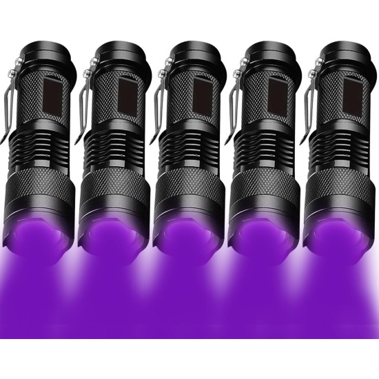 MODOAO UV Flashlight, 395nm Ultraviolet Flashlight, Powerful UV Light for Home and Hotel Inspection, Blacklight Detector for Pet Urine, Stains, Bed Bugs and More, sdt103 MODOAO UV Flashlight, 395nm Ultraviolet Flashlight, Powerful UV Light for Home and Hotel Inspection, Blacklight Detector for Pet Urine, Stains, Bed Bugs and More, sdt103