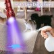 MOWETOO Torch, UV Lamp 2-in-1 Black Light Lamp, 395 nm Ultraviolet 4 Modes, Detector for Fake Banknotes, Urine of Dogs and Other Pets Urine Detector, Includes 3 AAA Batteries 40 W MOWETOO Torch, UV Lamp 2-in-1 Black Light Lamp, 395 nm Ultraviolet 4 Modes, Detector for Fake Banknotes, Urine of Dogs and Other Pets Urine Detector, Includes 3 AAA Batteries 40 W