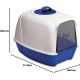 MPS Pixi Cat Hooded Litter Tray – Grey/White, 52 x 39 x 39 cm MPS Pixi Cat Hooded Litter Tray – Grey/White, 52 x 39 x 39 cm