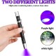 MVIOCS Blacklight Flashlight, UV Flashlight, 2 in 1 LED, 395nm UV Blacklight, Mini Flashlight, Pet Urine Detector Light for Dogs/Cats, Dry Spots, Scorpion, Bed Bugs MVIOCS Blacklight Flashlight, UV Flashlight, 2 in 1 LED, 395nm UV Blacklight, Mini Flashlight, Pet Urine Detector Light for Dogs/Cats, Dry Spots, Scorpion, Bed Bugs