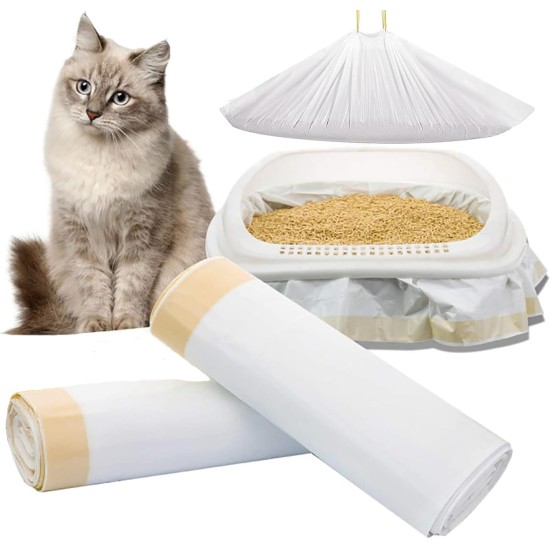 Manfâ Cat Litter Tray Bags 2 Packs (14 bags), trial Garbage bags 8bags as a gift (large 940 * 457mm) Manfâ Cat Litter Tray Bags 2 Packs (14 bags), trial Garbage bags 8bags as a gift (large 940 * 457mm)