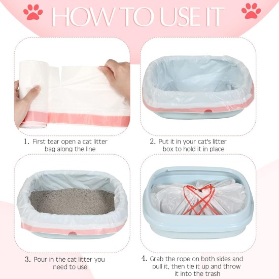 Manfâ Cat Litter Tray Bags 2 Packs (14 bags), trial Garbage bags 8bags as a gift (large 940 * 457mm) Manfâ Cat Litter Tray Bags 2 Packs (14 bags), trial Garbage bags 8bags as a gift (large 940 * 457mm)