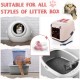 Manfâ Cat Litter Tray Bags 2 Packs (14 bags), trial Garbage bags 8bags as a gift (large 940 * 457mm) Manfâ Cat Litter Tray Bags 2 Packs (14 bags), trial Garbage bags 8bags as a gift (large 940 * 457mm)