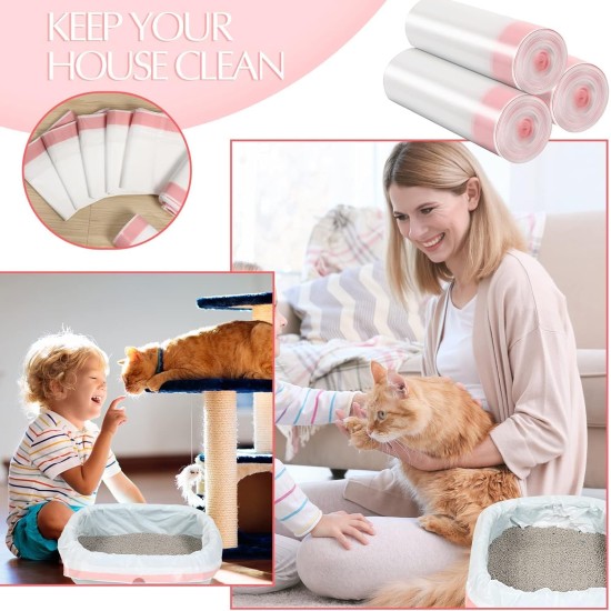 Manfâ Cat Litter Tray Bags 2 Packs (14 bags), trial Garbage bags 8bags as a gift (large 940 * 457mm) Manfâ Cat Litter Tray Bags 2 Packs (14 bags), trial Garbage bags 8bags as a gift (large 940 * 457mm)