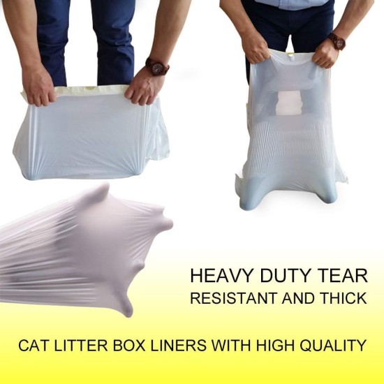 Manfâ Cat Litter Tray Bags 2 Packs (14 bags), trial Garbage bags 8bags as a gift (large 940 * 457mm) Manfâ Cat Litter Tray Bags 2 Packs (14 bags), trial Garbage bags 8bags as a gift (large 940 * 457mm)