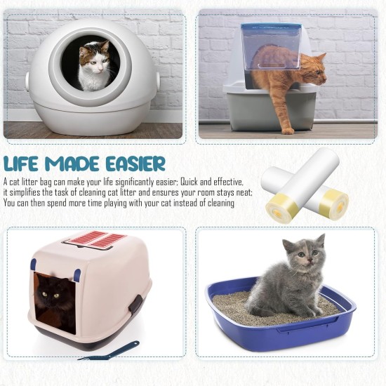 Manfâ Cat Litter Tray Bags 2 Packs (14 bags), trial Garbage bags 8bags as a gift (large 940 * 457mm) Manfâ Cat Litter Tray Bags 2 Packs (14 bags), trial Garbage bags 8bags as a gift (large 940 * 457mm)