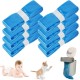 Mecmbj Pack of 8 Refill Film for Nappy Bins, 4.5 m Odour-Proof Refill Film, Cat Litter Bucket for Litter Genie, Refill Film Nappy Bin for Litter Locker Nappy Bin and Littycat Cat Litter Bucket Mecmbj Pack of 8 Refill Film for Nappy Bins, 4.5 m Odour-Proof Refill Film, Cat Litter Bucket for Litter Genie, Refill Film Nappy Bin for Litter Locker Nappy Bin and Littycat Cat Litter Bucket