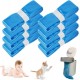 Mecmbj Pack of 8 Refill Film for Nappy Bins, 4.5 m Odour-Proof Refill Film, Cat Litter Bucket for Litter Genie, Refill Film Nappy Bin for Litter Locker Nappy Bin and Littycat Cat Litter Bucket Mecmbj Pack of 8 Refill Film for Nappy Bins, 4.5 m Odour-Proof Refill Film, Cat Litter Bucket for Litter Genie, Refill Film Nappy Bin for Litter Locker Nappy Bin and Littycat Cat Litter Bucket