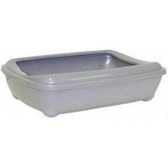 Moderna-C222-026 Arist-o-Tray Jumbo Cat Litter Tray with Rim Speckled Grey Moderna-C222-026 Arist-o-Tray Jumbo Cat Litter Tray with Rim Speckled Grey